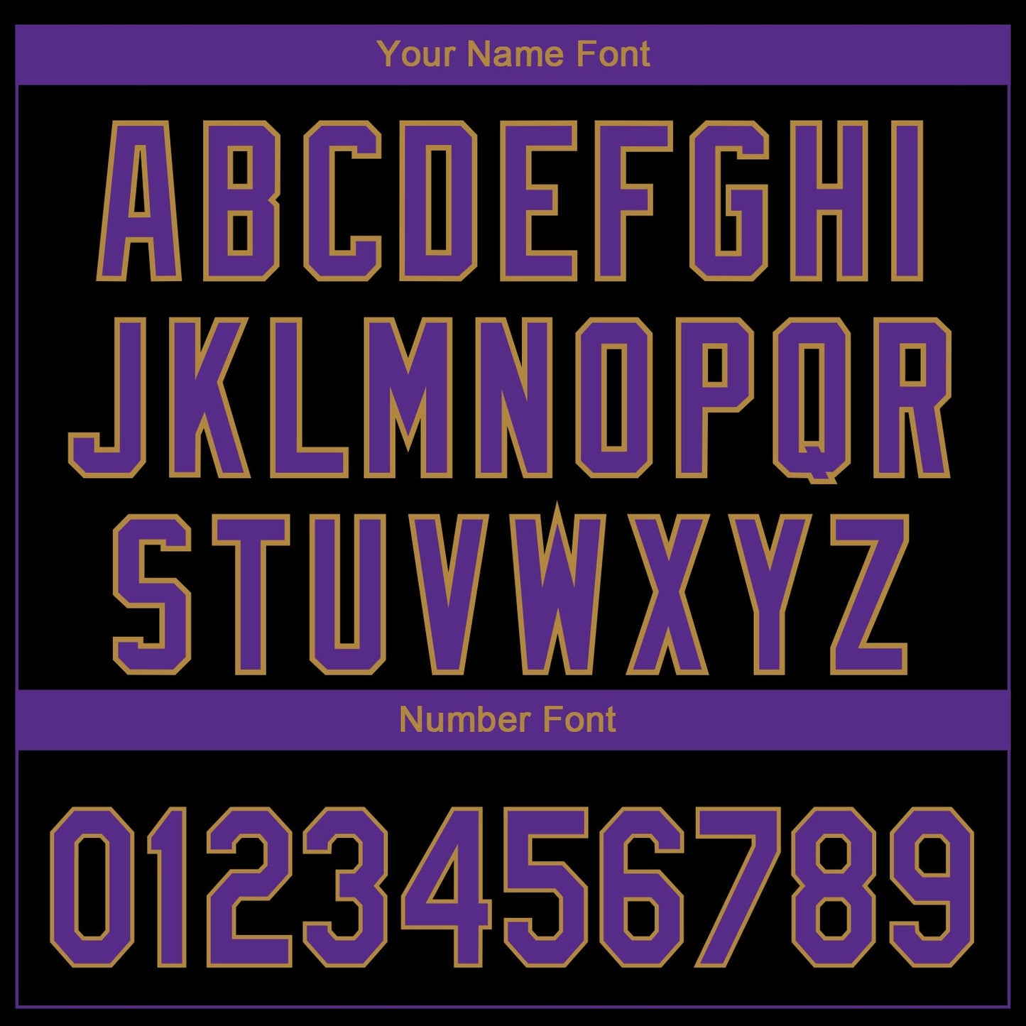 Custom Black Purple-Old Gold 3D Baltimore City Edition Fade Fashion Authentic Baseball Jersey view 5