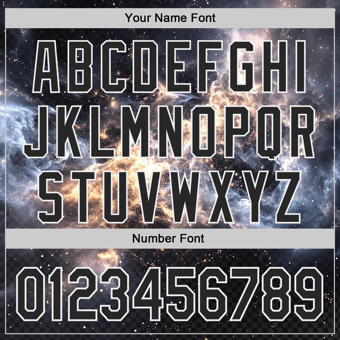 Custom Black-White Galaxy Star Nebula Authentic Baseball Jersey view 5