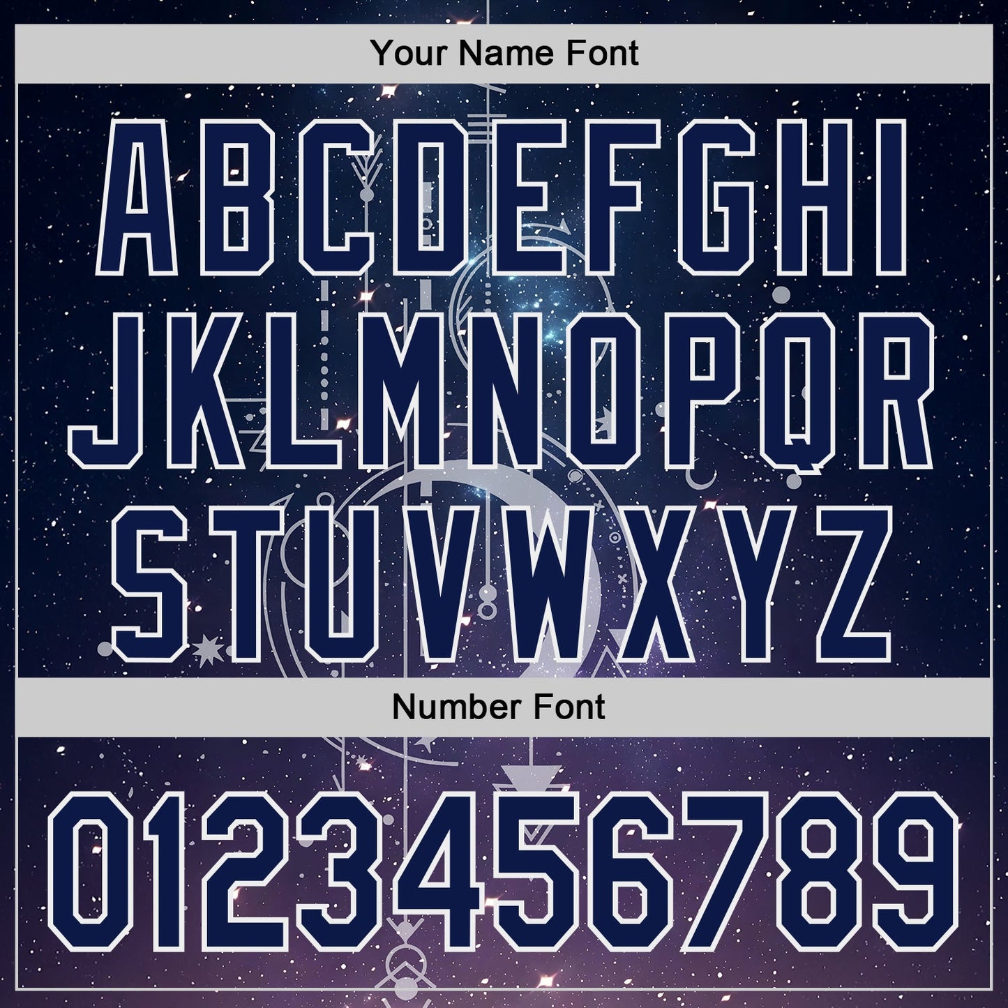 Custom Dark Purple Navy-White Galaxy Star Authentic Baseball Jersey view 5
