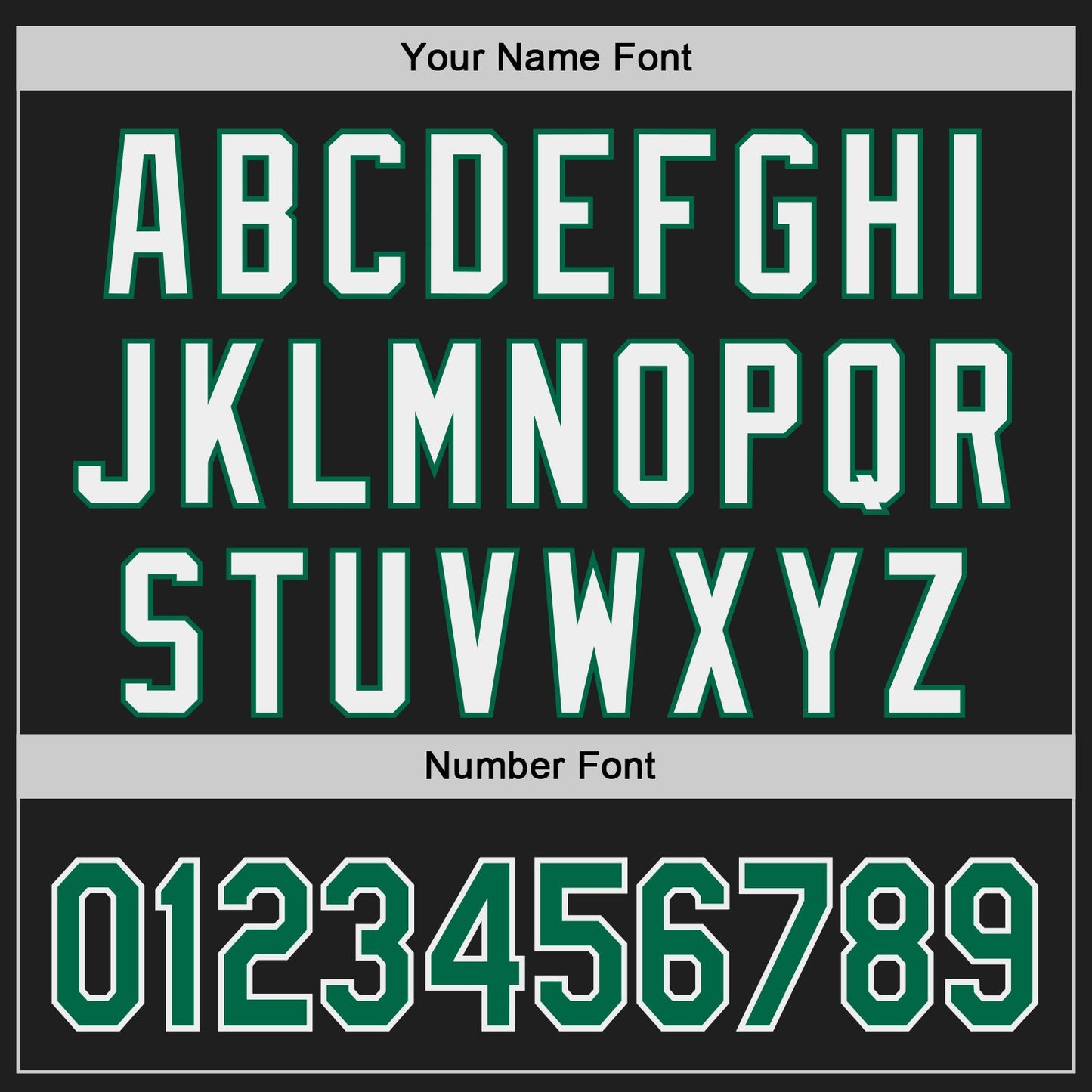 Custom Black Kelly Green-White Classic Color Block Side Panel Stripe Authentic Baseball Jersey view 5