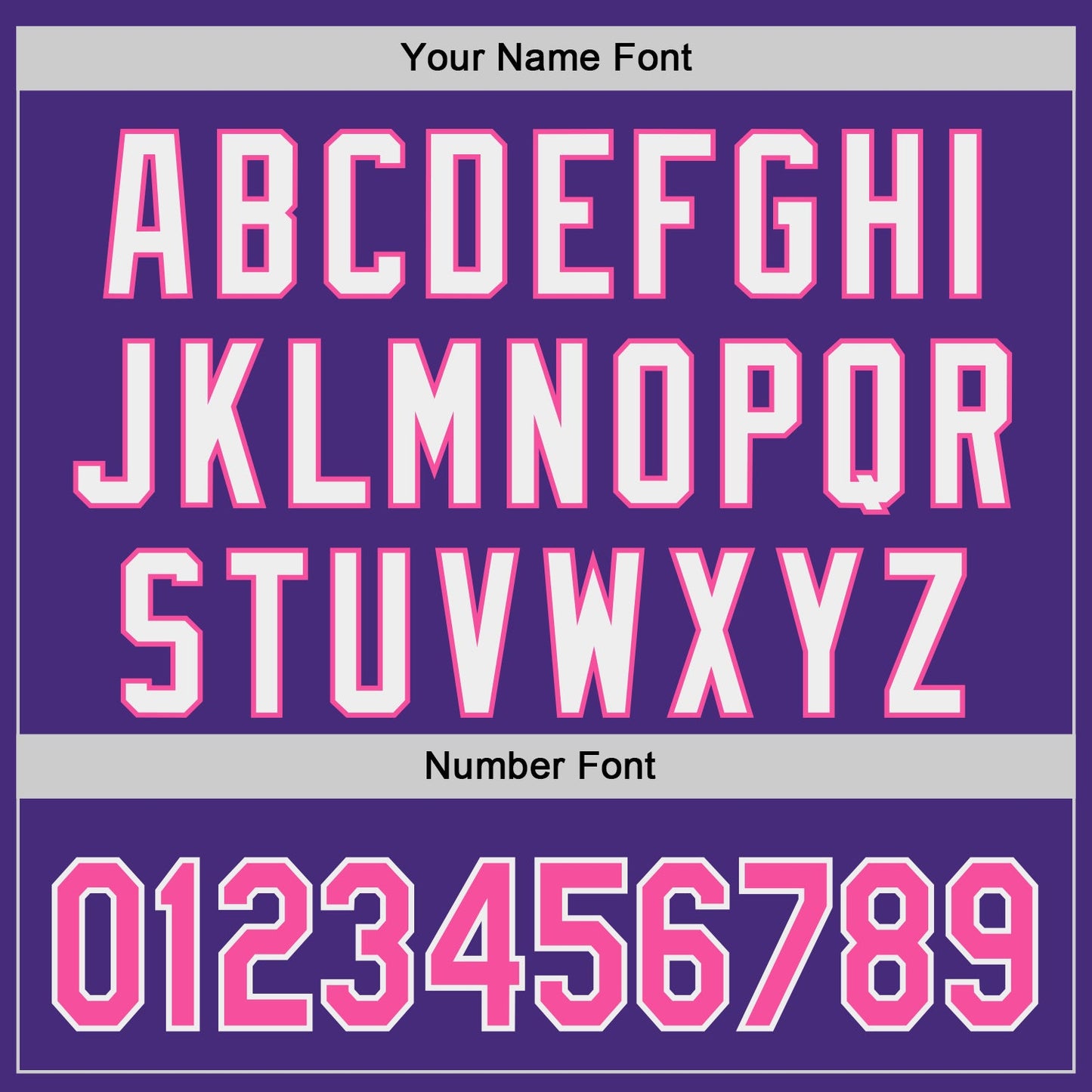 Custom Purple Pink-White Classic Color Block Side Panel Stripe Authentic Baseball Jersey view 5