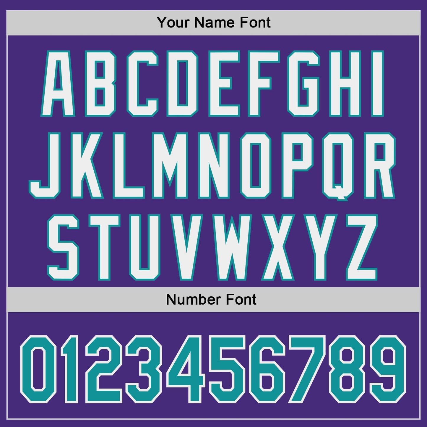 Custom Purple Teal-White Classic Color Block Side Panel Stripe Authentic Baseball Jersey view 5