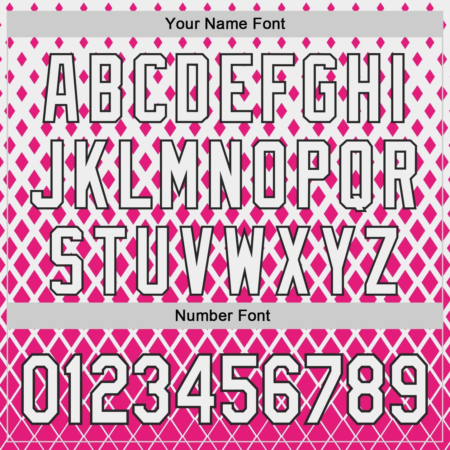 Custom White Pink-Black Geometric Diamond Grid Rhombus Authentic Baseball Jersey view 5