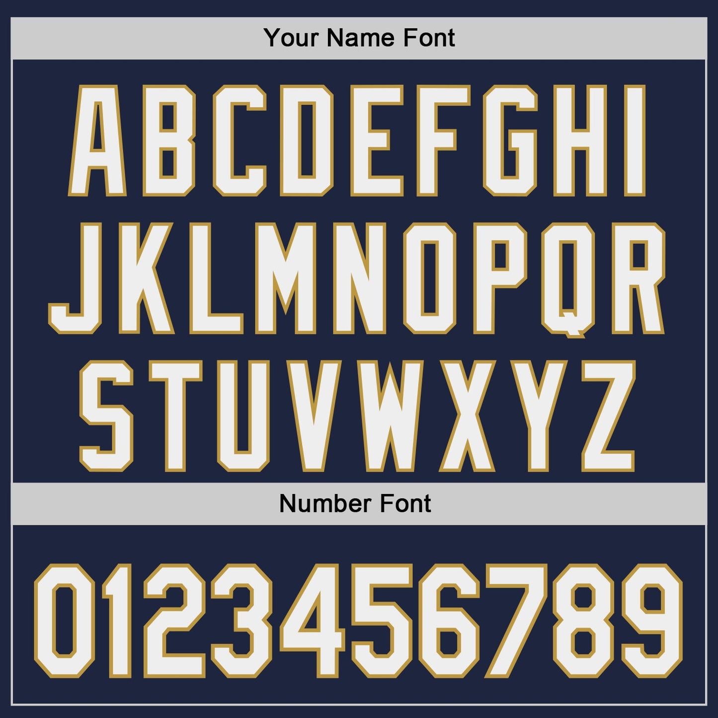 Custom Navy White-Old Gold Japanese Wave Authentic Baseball Jersey view 6