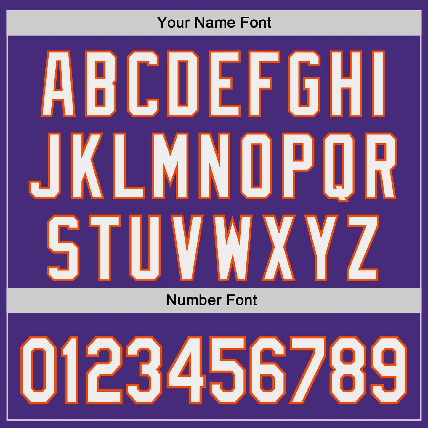 Custom Purple White-Orange Japanese Wave Authentic Baseball Jersey view 6