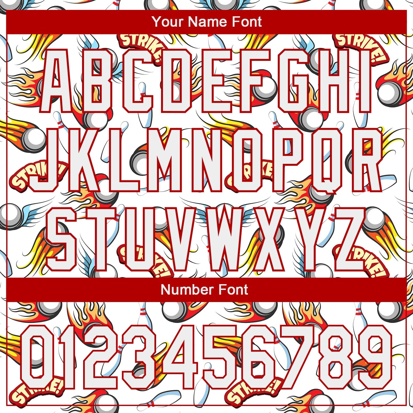 Custom White Red 3D Pattern Design Firely Bowling Authentic Baseball Jersey view 5