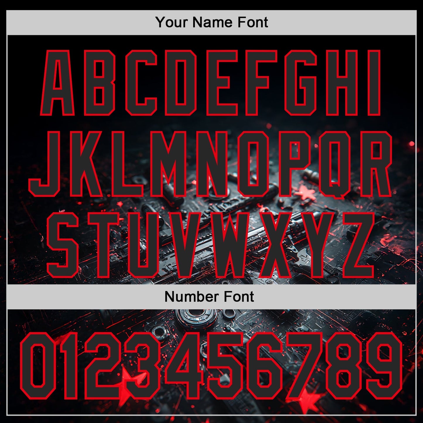 Custom Black-Fire Red Futurism Cyberpunk E-sports 3D Pattern Design Authentic Baseball Jersey view 5