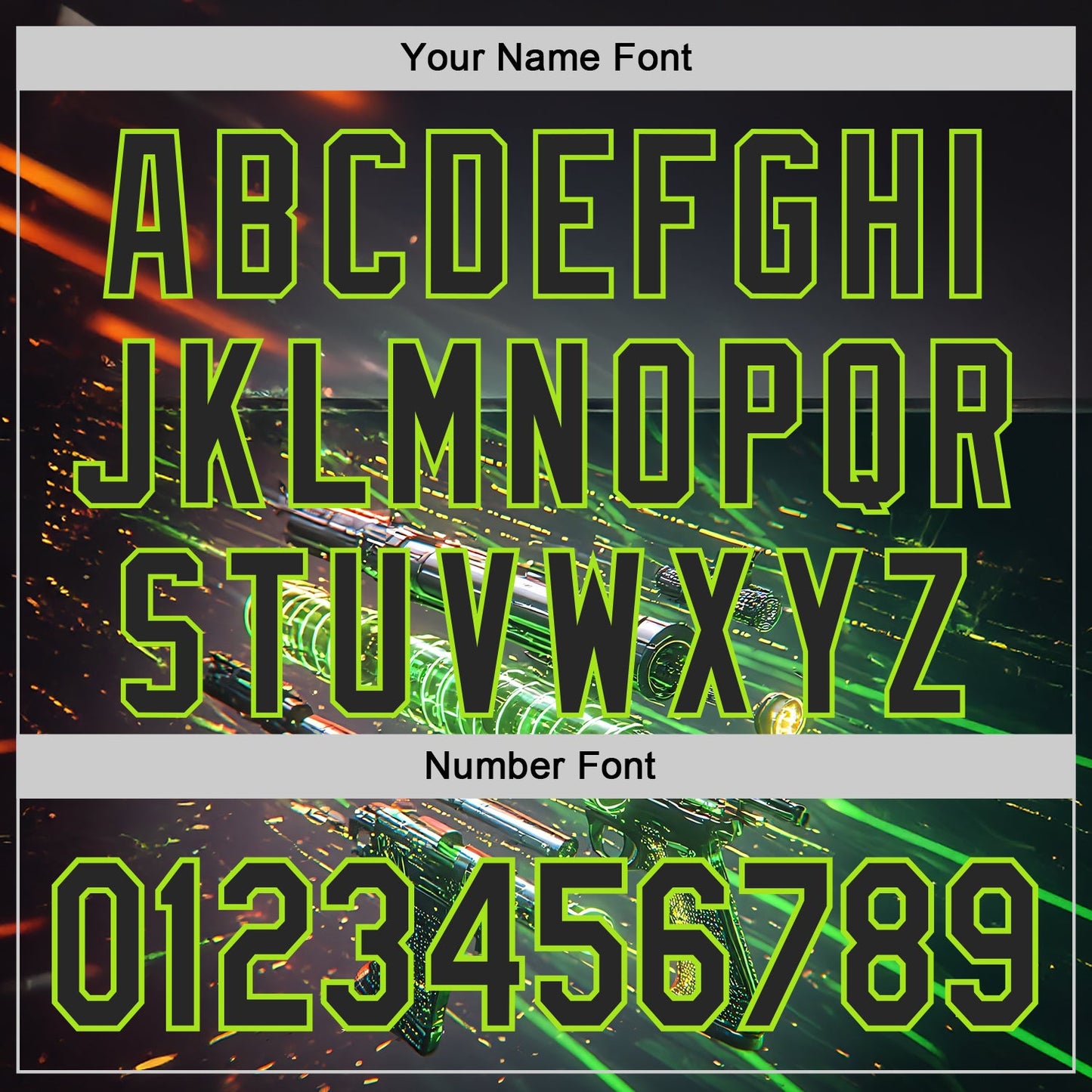 Custom Black-Neon Green Futurism Cyberpunk E-sports 3D Pattern Design Authentic Baseball Jersey view 5