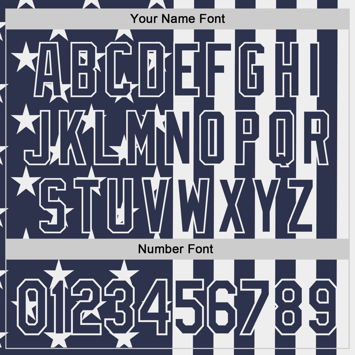 Custom Navy-White USA Flag Patriotic Split Stars and Stripes Authentic Baseball Jersey view 5