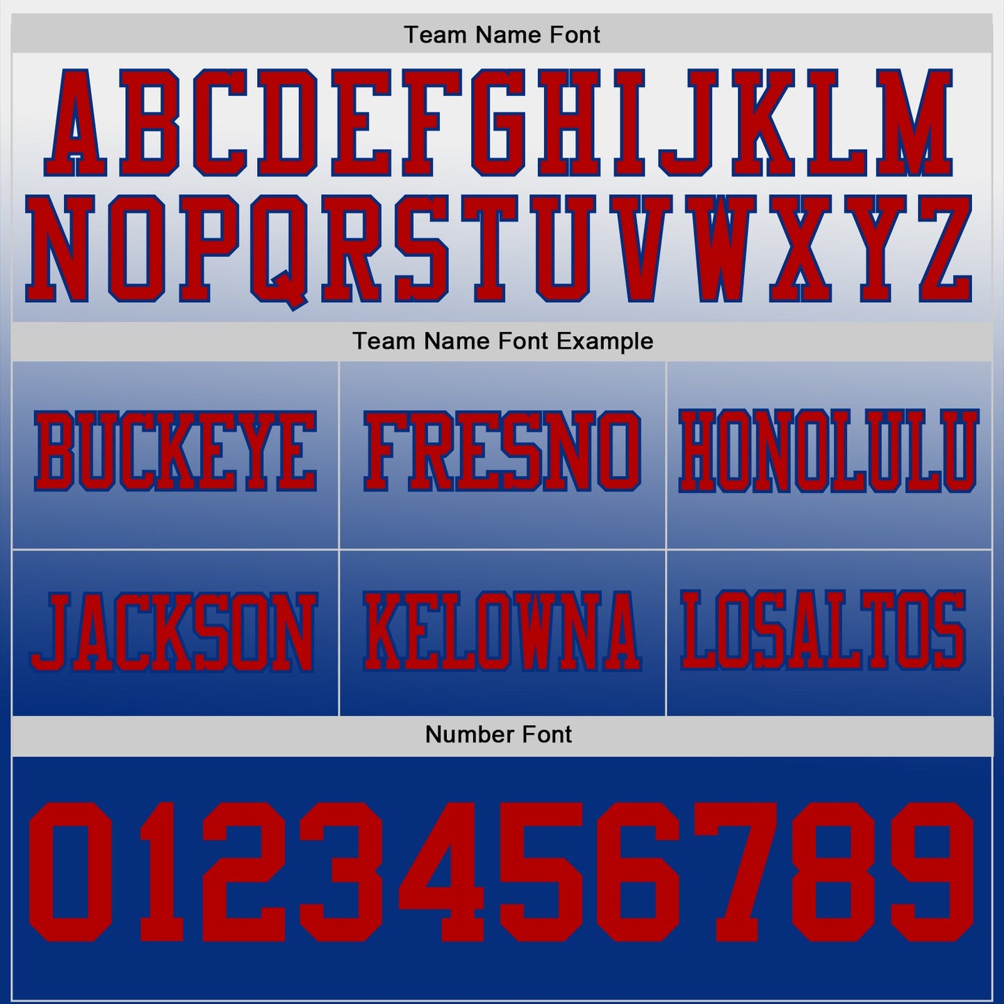 Custom White Red-Royal Authentic Star Gradient 7V7 Flag Football Jersey view 3