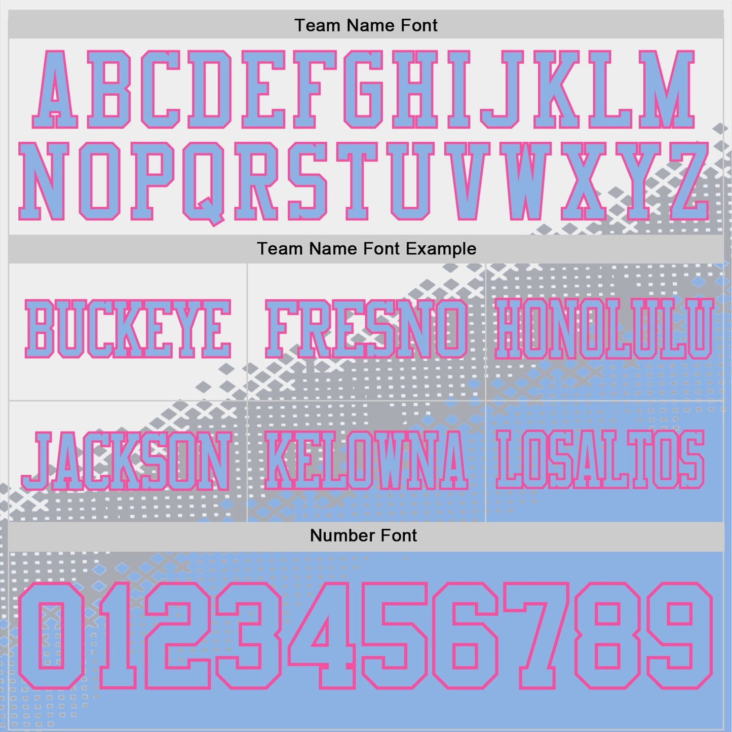 Custom White Light Blue Gray-Pink Authentic Geometric Gradient 7V7 Flag Football Jersey view 3
