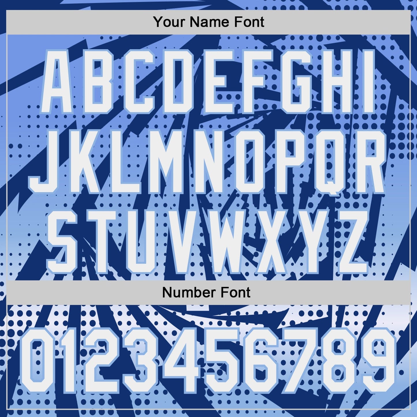 Custom Royal White-Light Blue Lightning Gradient Dot Authentic Baseball Jersey view 5