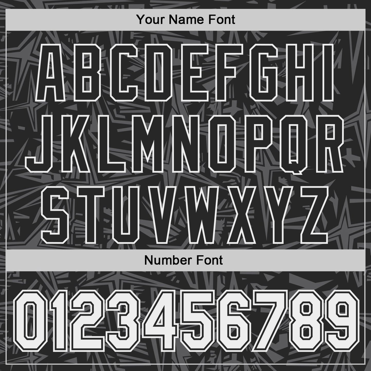 Custom Black White-Steel Gray Geometric Cyber Starburst Authentic Baseball Jersey view 5