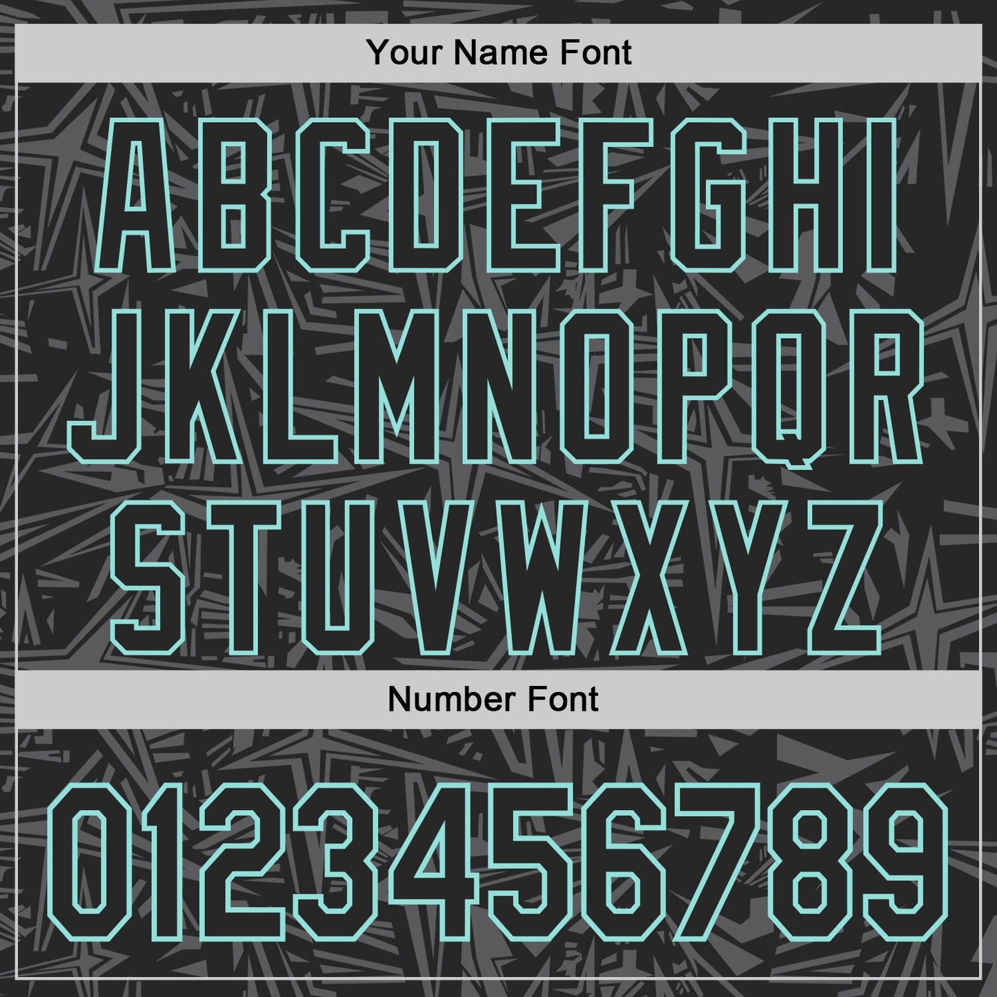Custom Black Steel Gray-Ice Blue Geometric Cyber Starburst Authentic Baseball Jersey view 5
