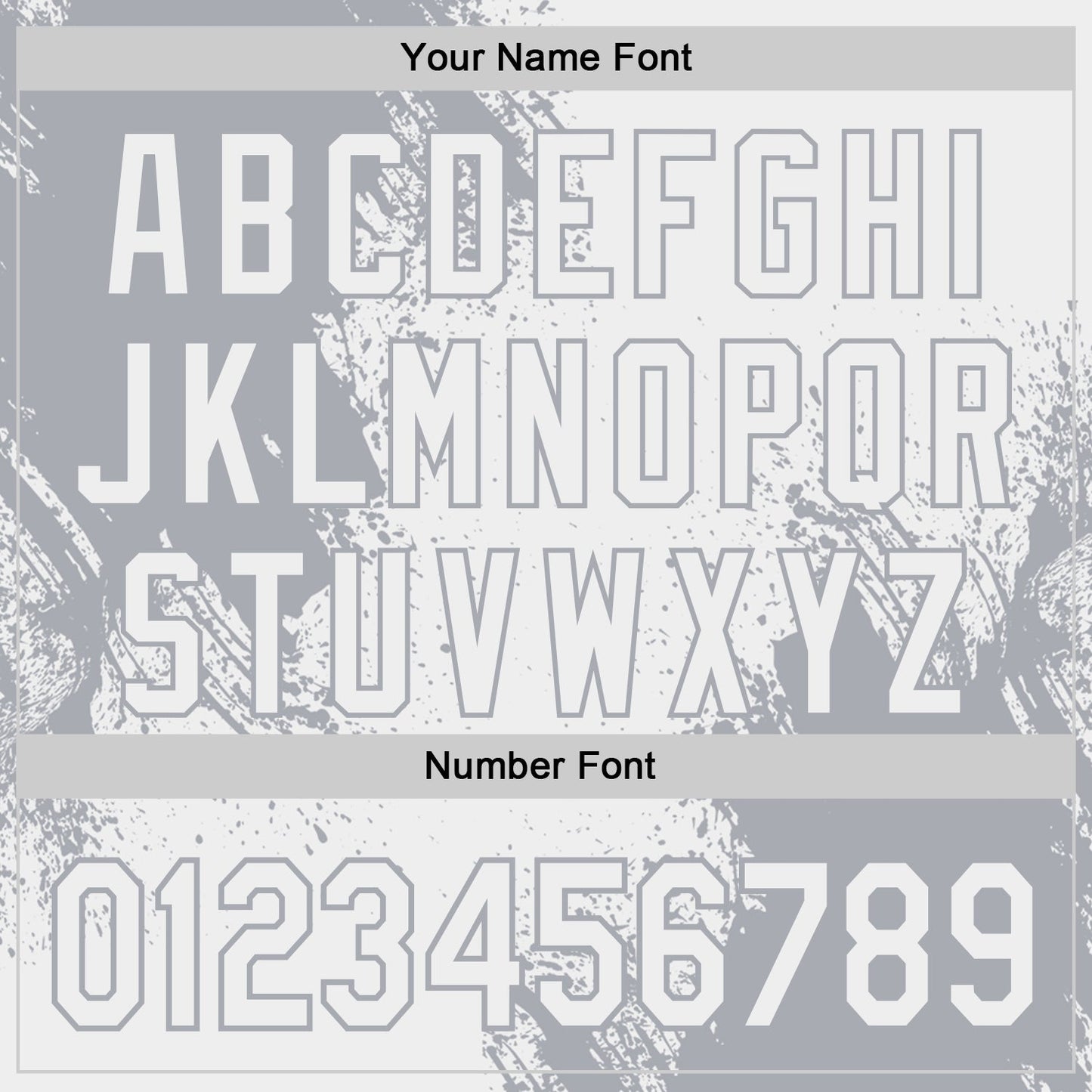 Custom White-Gray Abstract Brush Stroke Authentic Baseball Jersey view 5