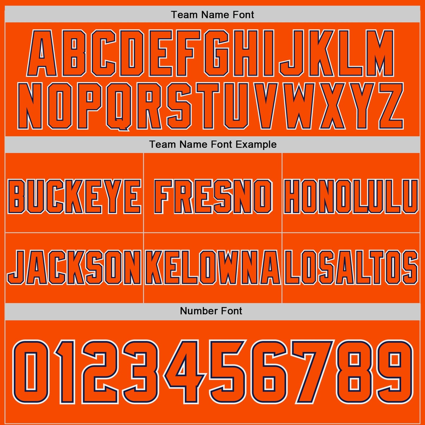 Custom Orange Navy-White Authentic Abstract Geometric Lines Gradient Football Jersey view 3