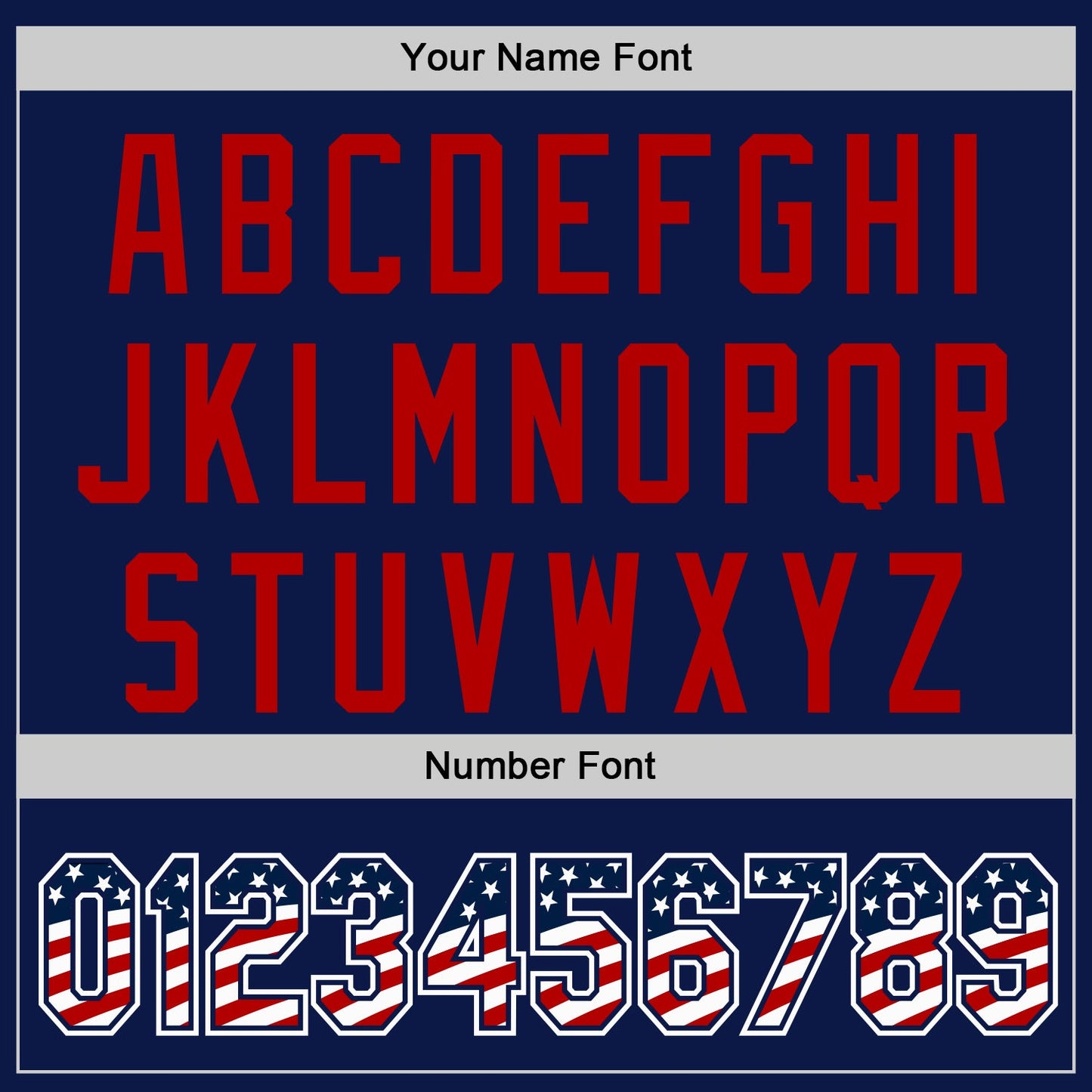Custom Navy USA Flag White-Red Authentic Baseball Jersey view 5