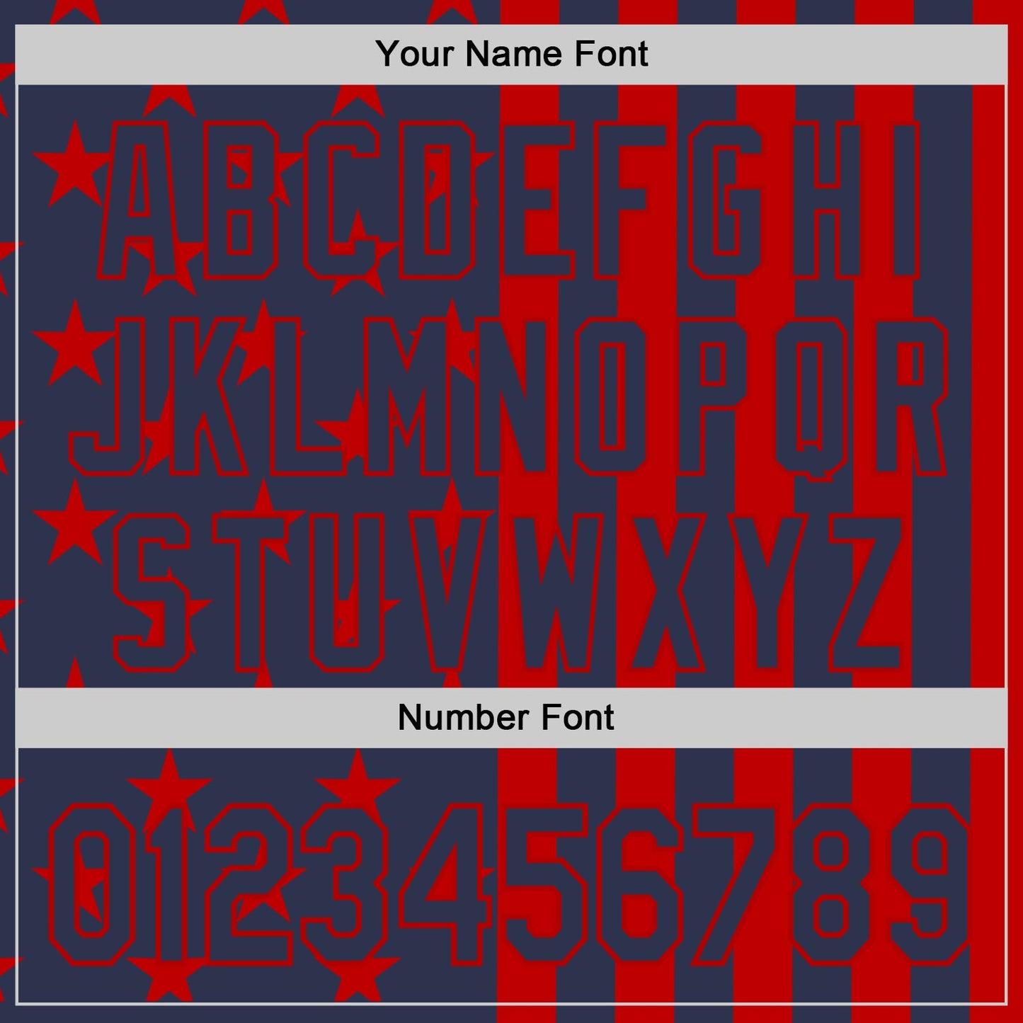 Custom Navy-Red USA Flag Patriotic Split Stars and Stripes Authentic Baseball Jersey view 5