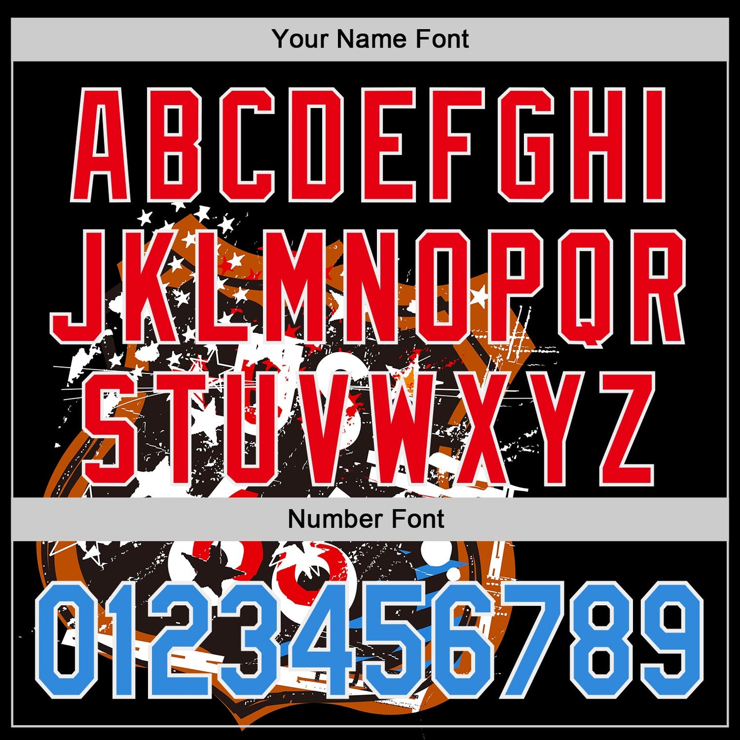Custom Black Electric Blue White-Fire Red Route 66 Americana Road Trip Authentic Baseball Jersey view 5