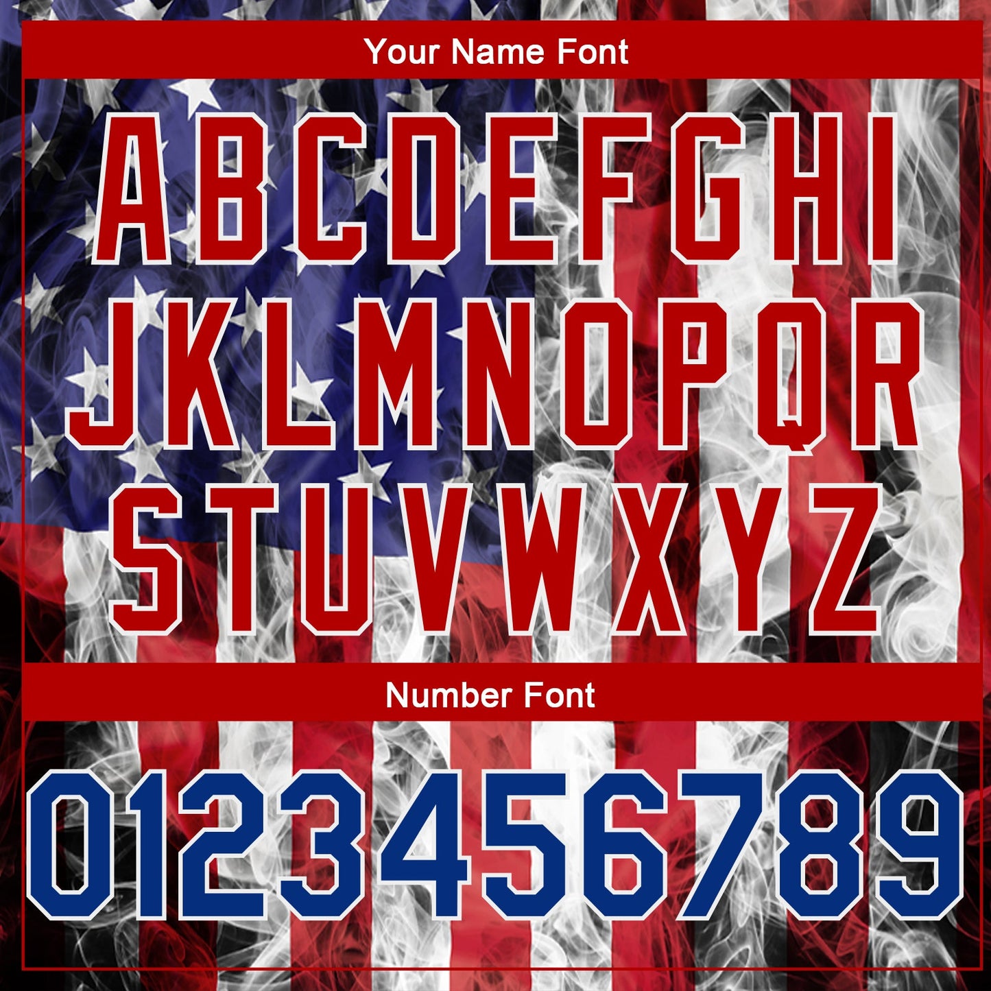 Custom White Royal-Red 3D American Flag Fashion Authentic Basketball Jersey view 4