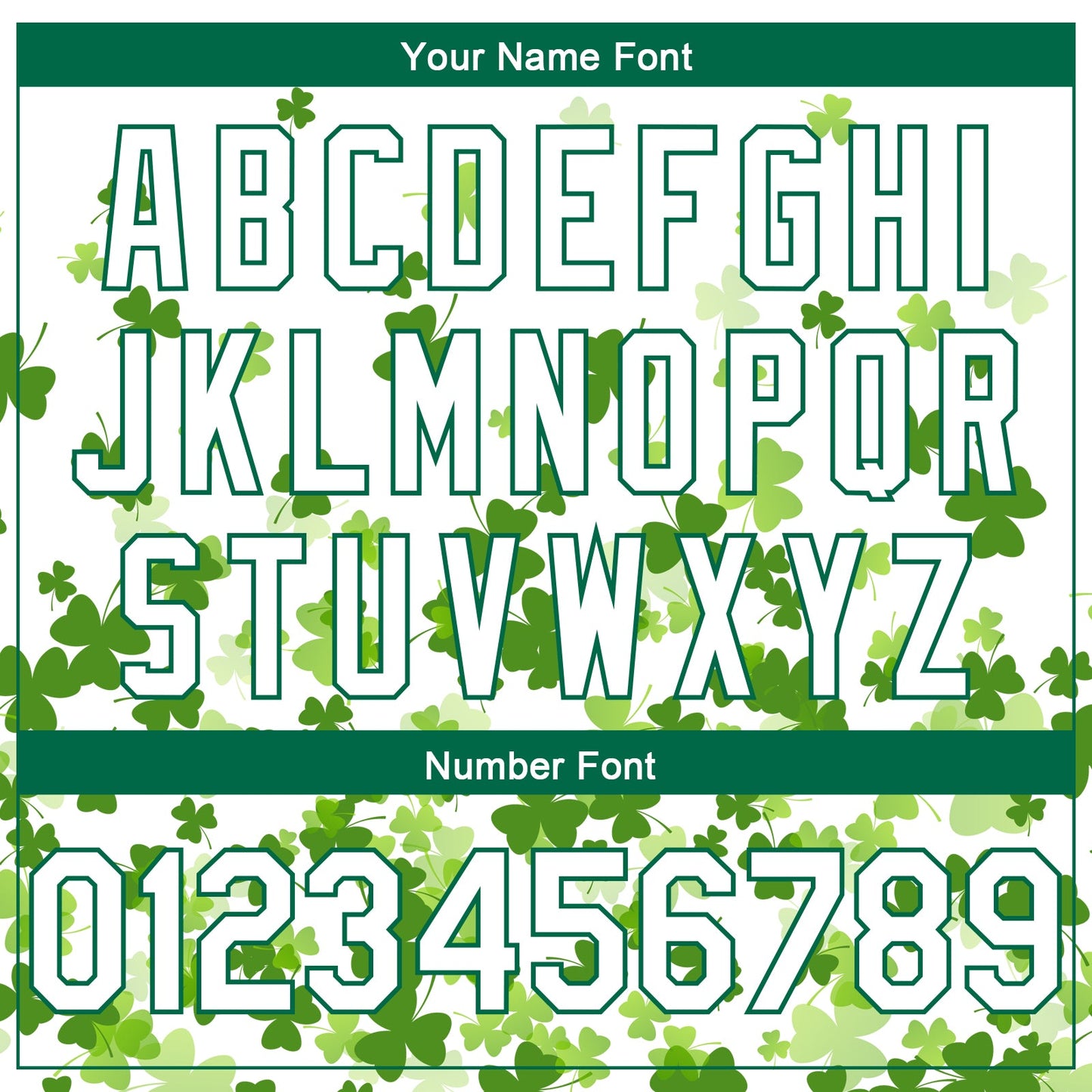 Custom White Kelly Green 3D Pattern Design St. Patrick's Day Authentic Basketball Jersey view 4
