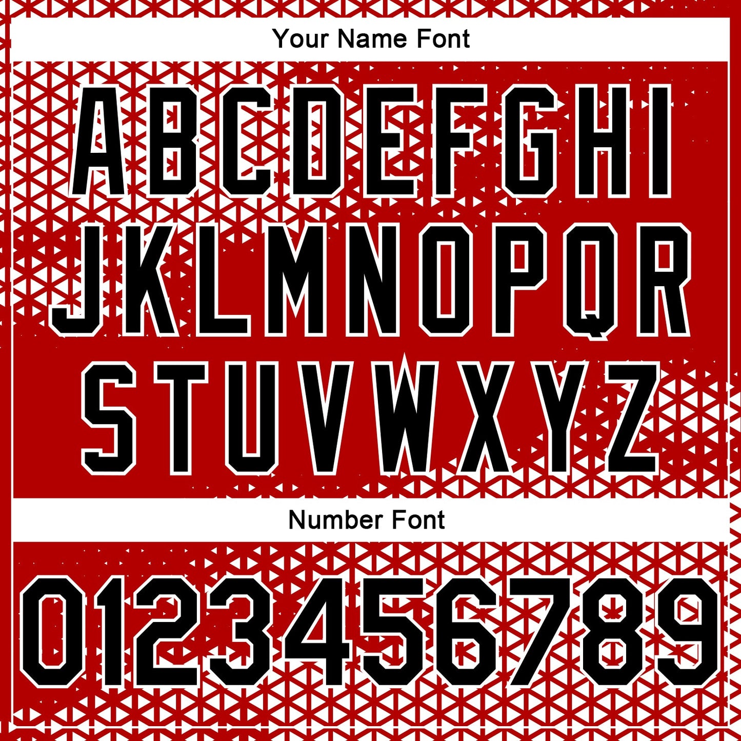 Custom Red Black-White Triangle Shapes Authentic City Edition Basketball Jersey view 4