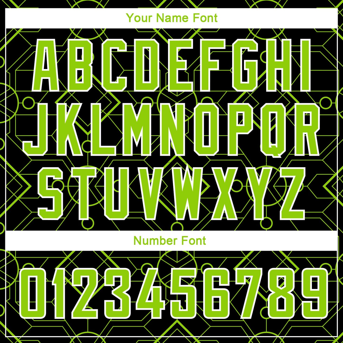 Custom Black Neon Green-White Geometric Shapes Authentic City Edition Basketball Jersey view 4