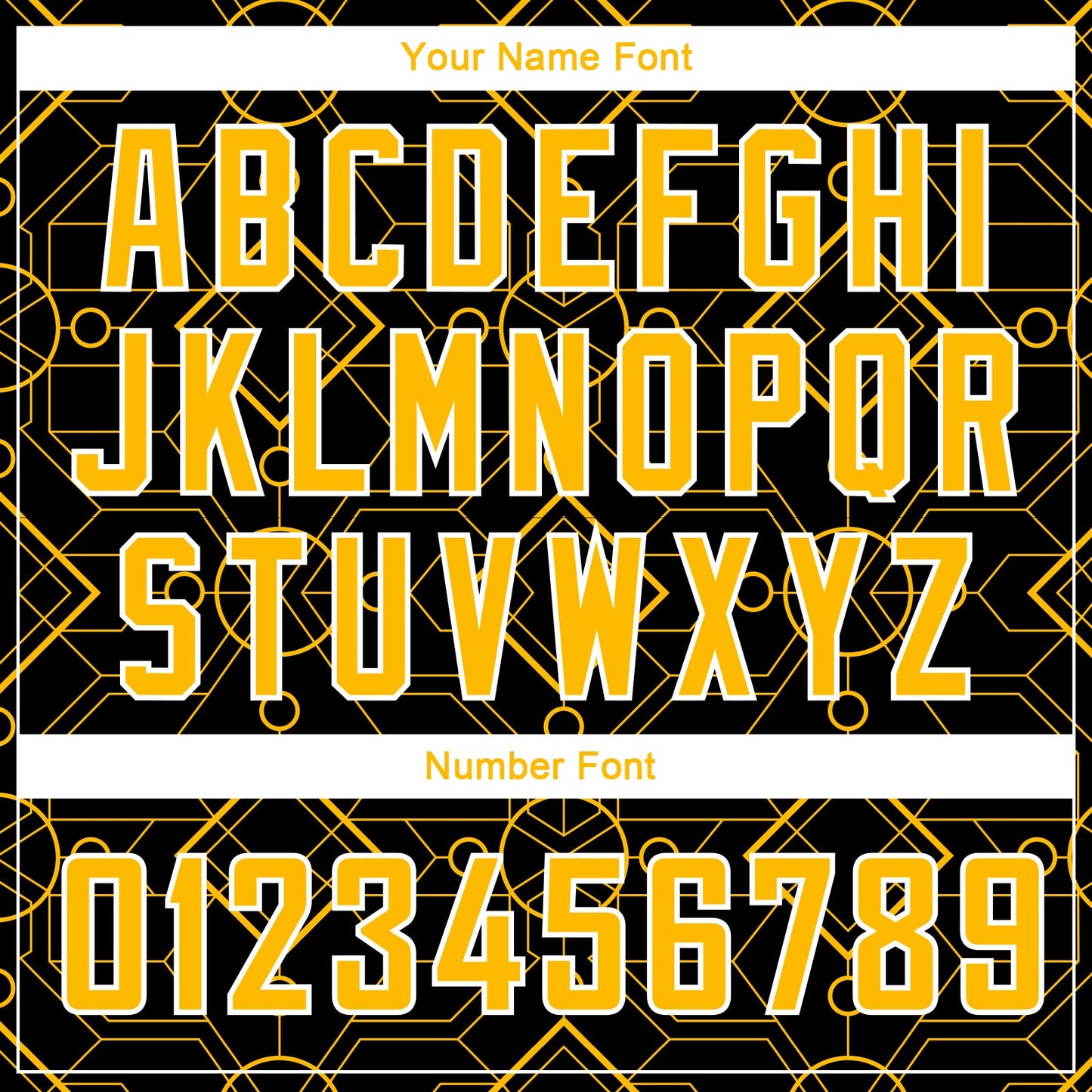 Custom Black Gold-White Geometric Shapes Authentic City Edition Basketball Jersey view 4