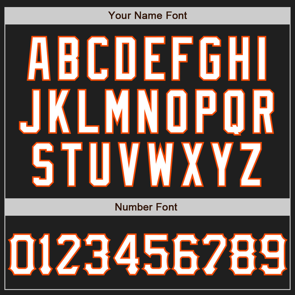 Custom Graffiti Pattern Black Kelly Green-Orange 3D Scratch Authentic Baseball Jersey view 6