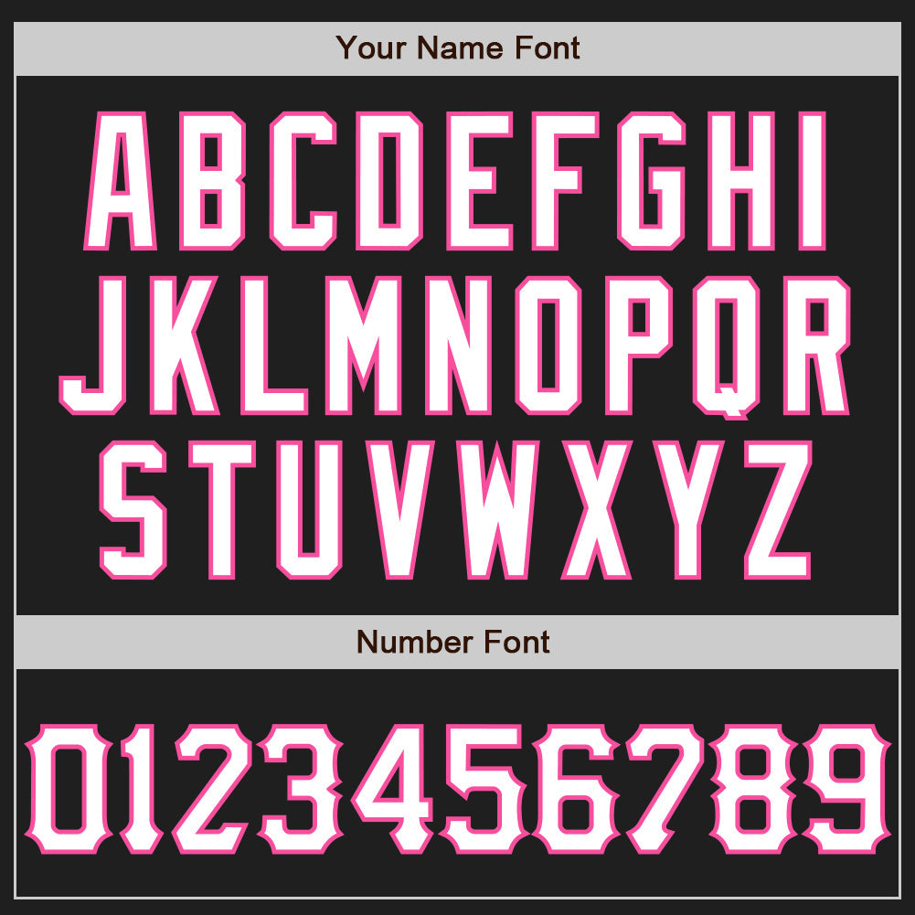 Custom Graffiti Pattern Black Light Blue-Pink 3D Scratch Authentic Baseball Jersey view 5