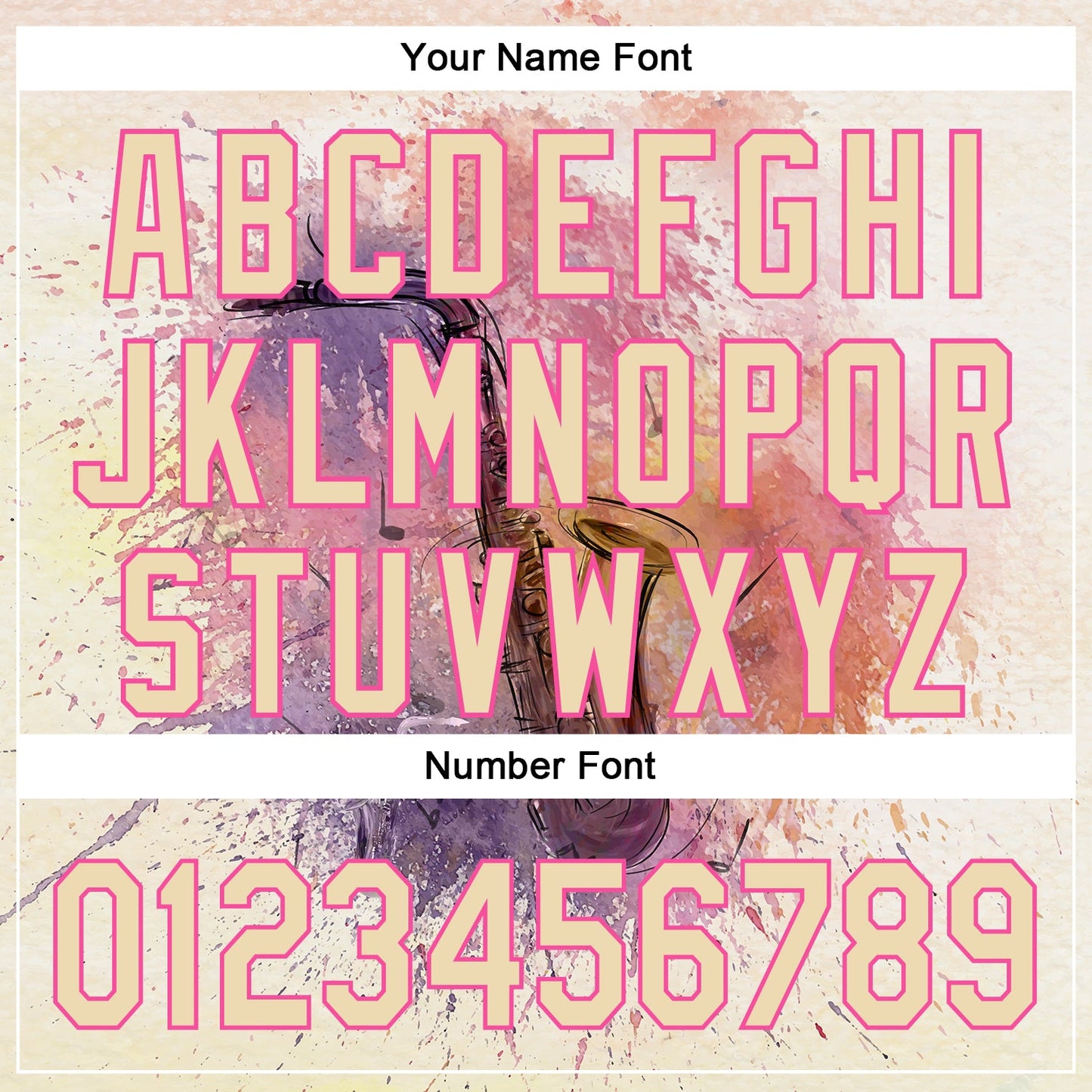 Custom City Cream Pink 3D Pattern Design International Jazz Day Authentic Baseball Jersey view 5