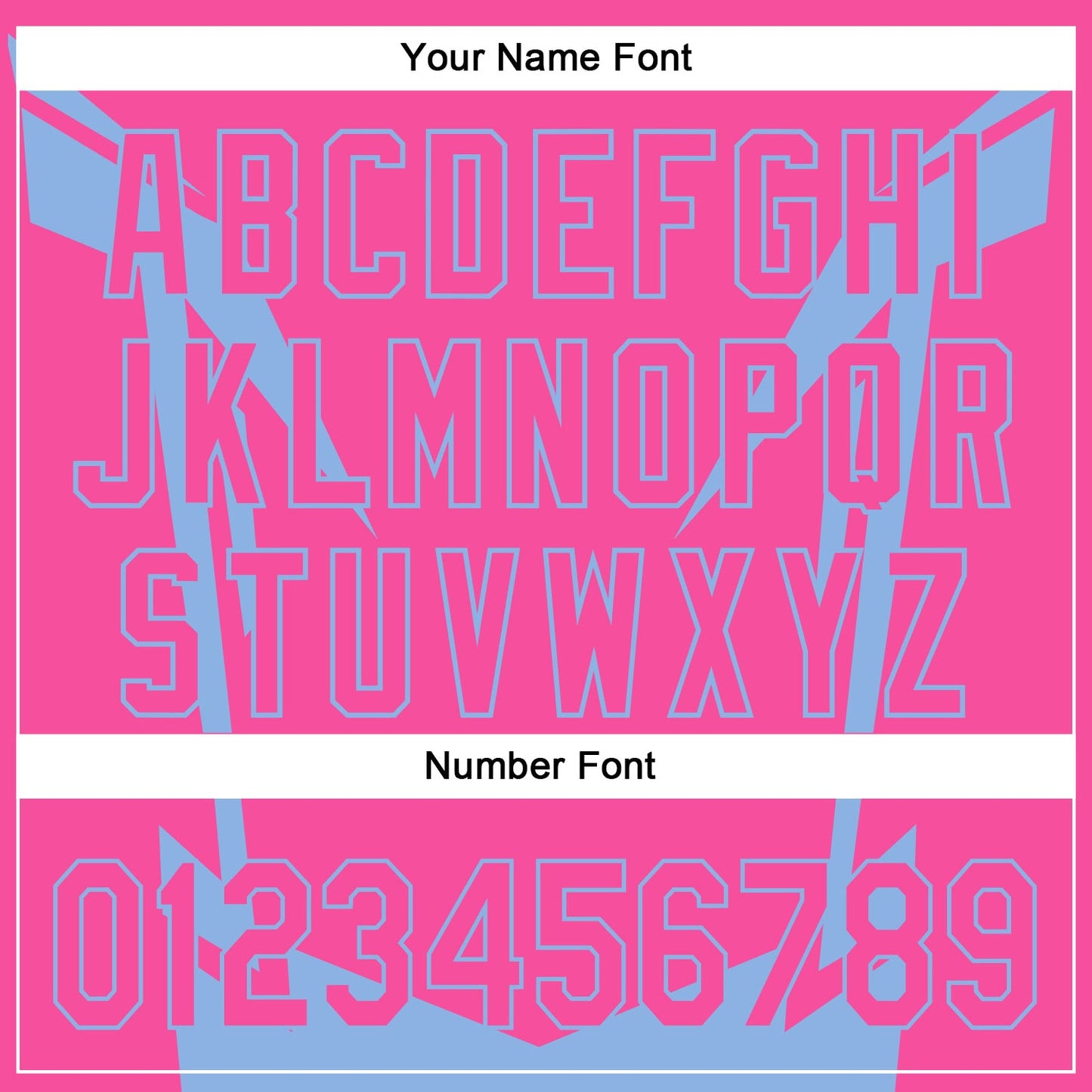 Custom Pink Light Blue 3D Pattern Design Side Sharp Edges Authentic Baseball Jersey view 5