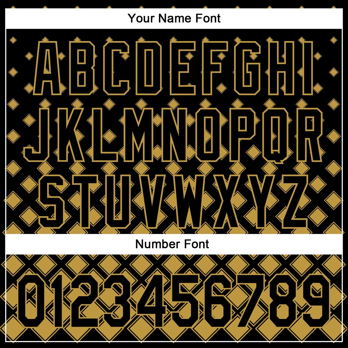 Custom Black Old Gold 3D Pattern Design Geometric Shapes Authentic Baseball Jersey view 5