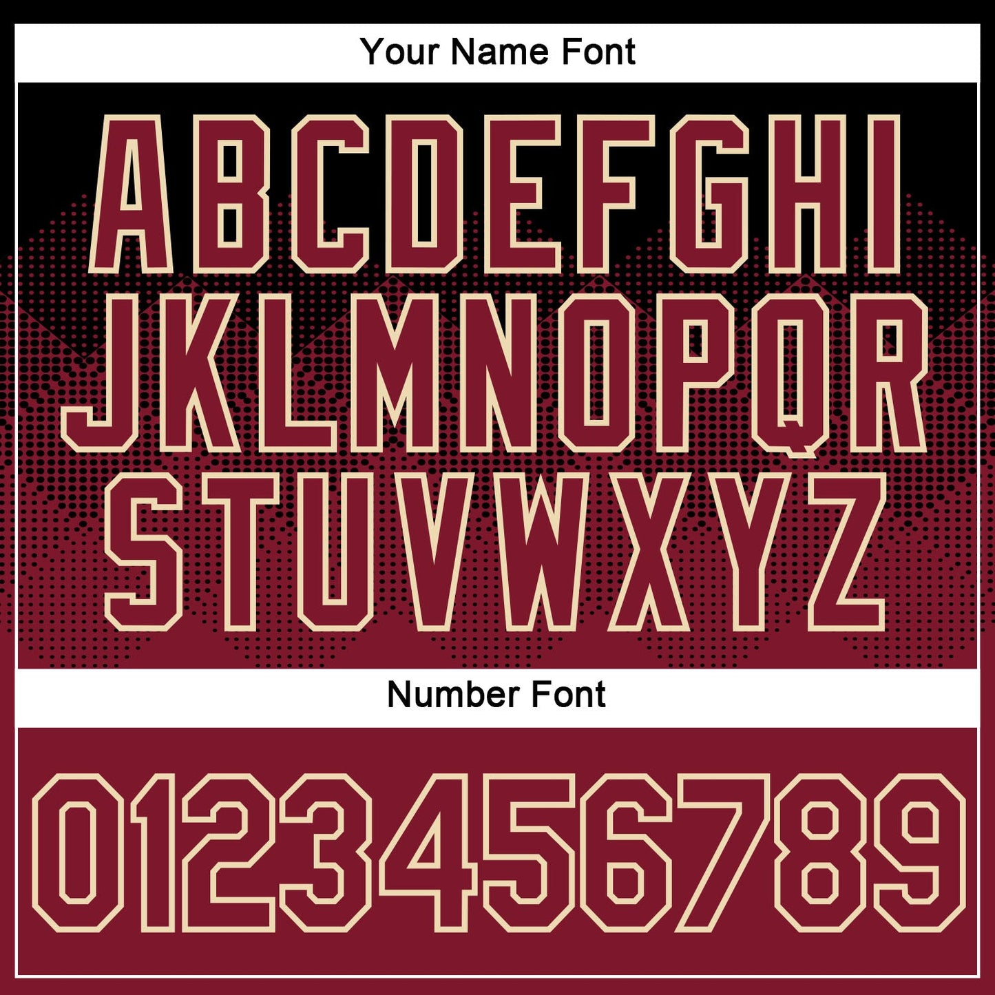 Custom Black Crimson-City Cream 3D Pattern Design Gradient Square Shapes Performance T-Shirt view 4
