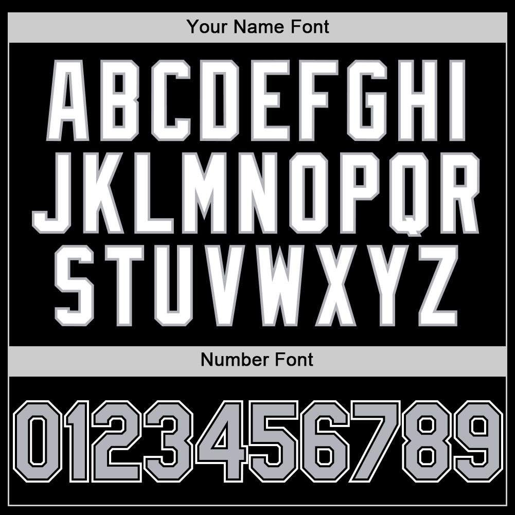 Custom Black Gray-White 3D Pattern Design Gradient Style Twinkle Star Authentic Baseball Jersey view 5