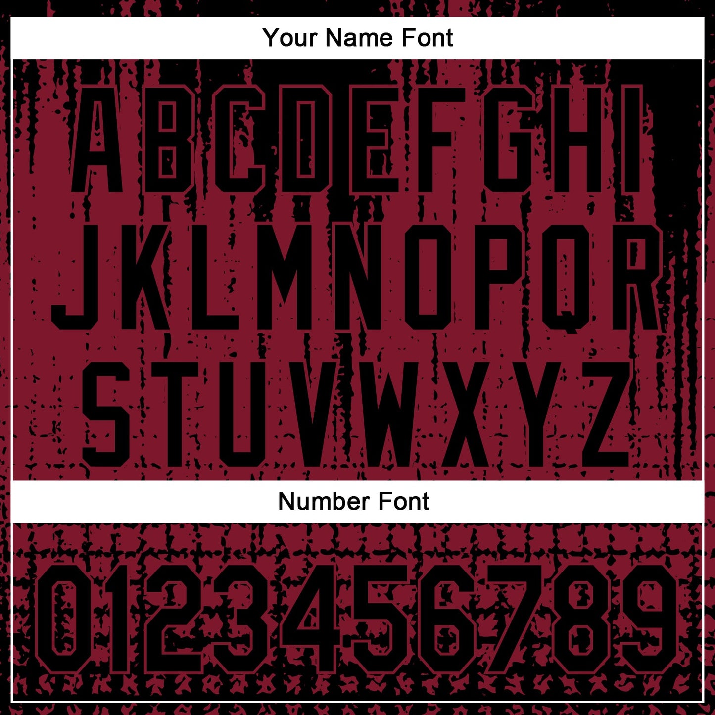 Custom Crimson Black 3D Pattern Design Abstract Shape Authentic Baseball Jersey view 5
