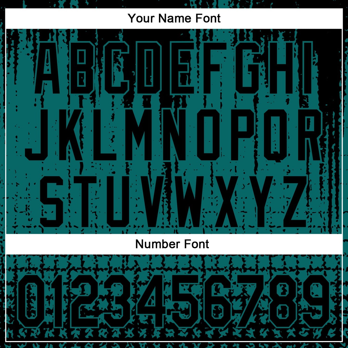Custom Teal Black 3D Pattern Design Abstract Shape Authentic Baseball Jersey view 5