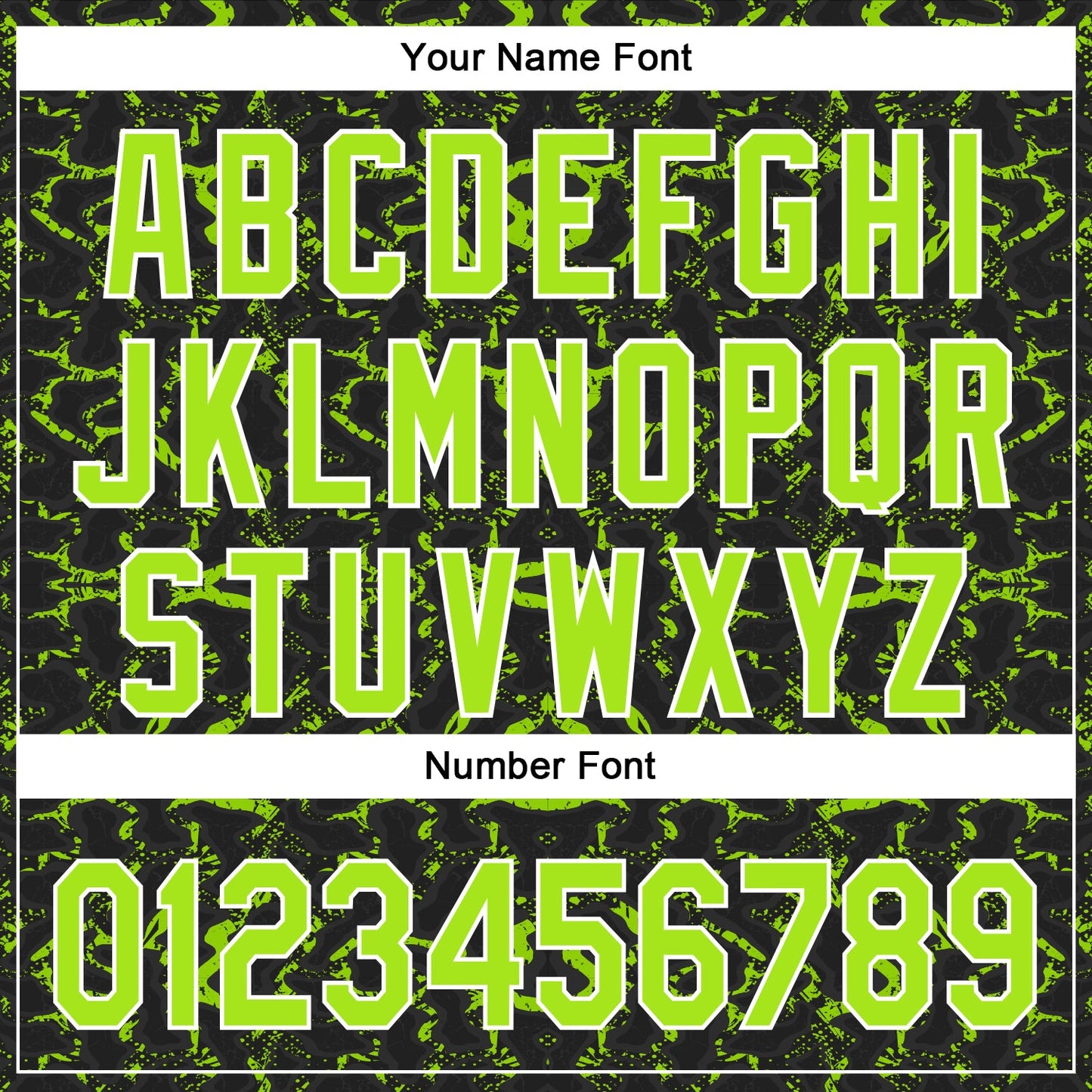 Custom Black Neon Green-White 3D Pattern Design Abstract Tiger And Zebra Authentic Baseball Jersey view 5