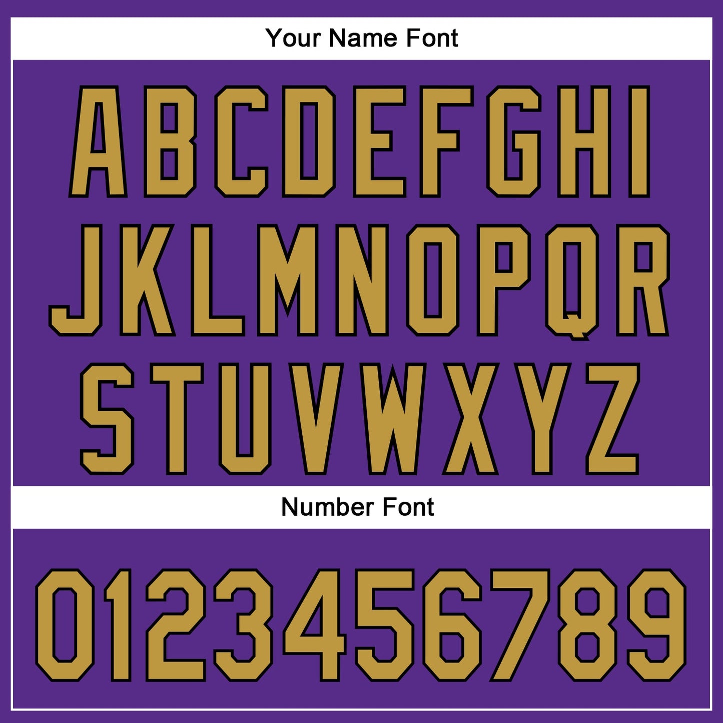 Custom Purple Old Gold-Black 3D Pattern Design Football Helmet Authentic Baseball Jersey view 5