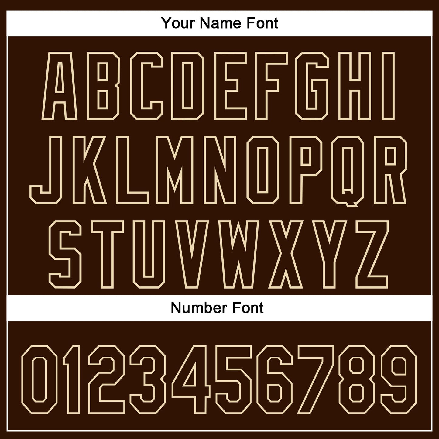 Custom Brown Cream 3D Pattern Design Football Skull Helmet Authentic Baseball Jersey view 5