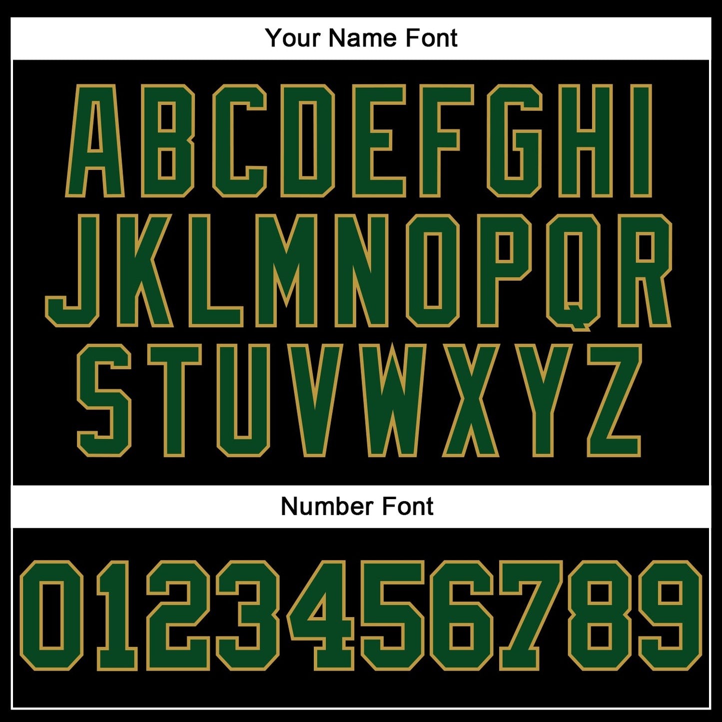 Custom Stitched Black Green-Old Gold 3D Pattern Design Gradient Square Shape Sports Pullover Sweatshirt Hoodie view 4
