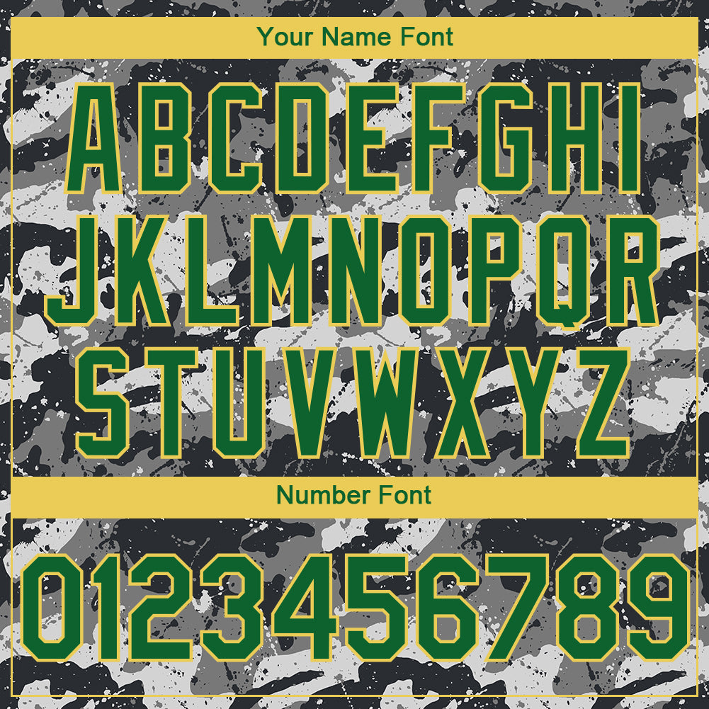 Custom Camo Yellow-Grass Green 3D Saint Vincent And The Grenadines Flag Sports Pullover Sweatshirt Salute To Service Hoodie view 4