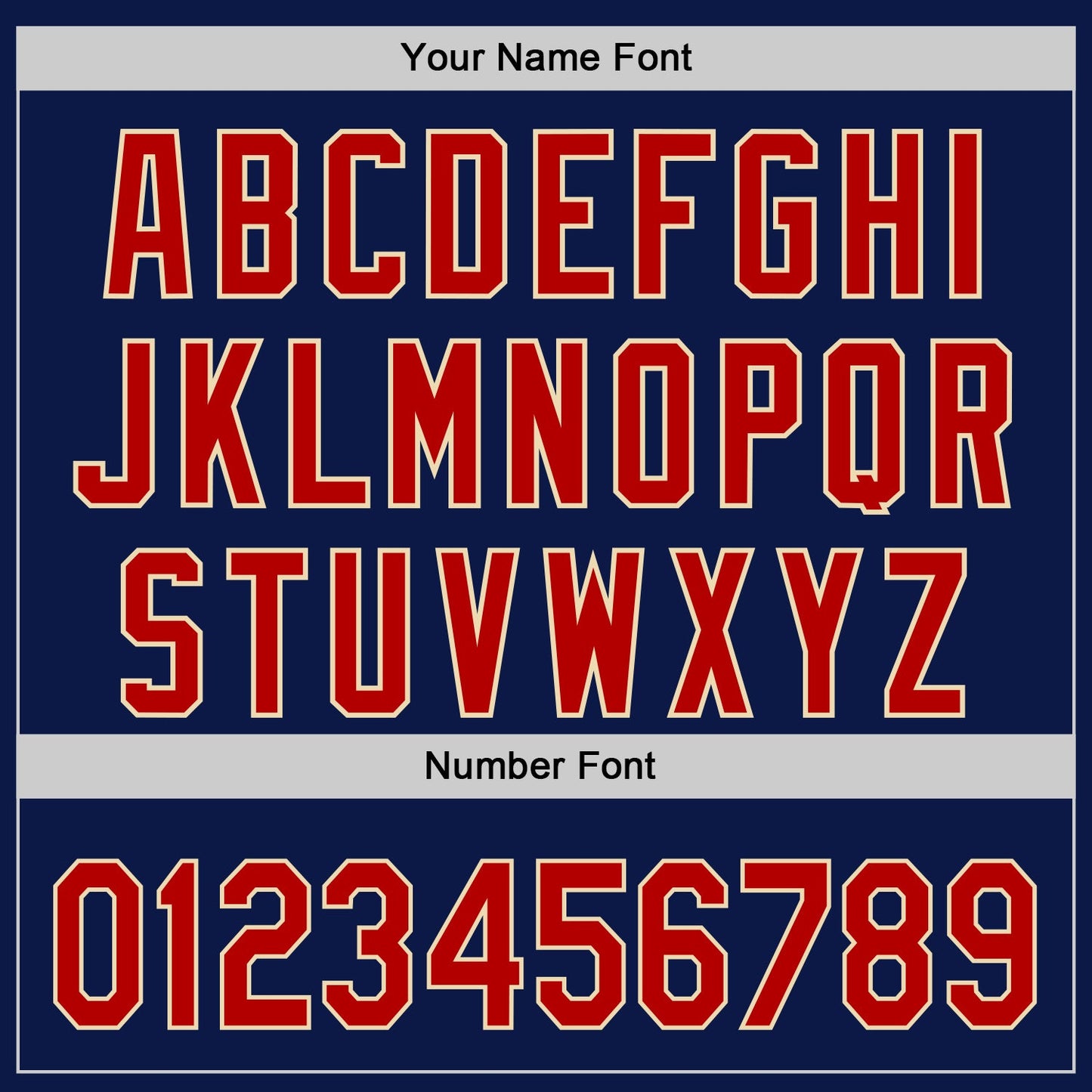 Custom Navy Red-Cream 3D Funny Christmas Authentic Baseball Jersey view 5
