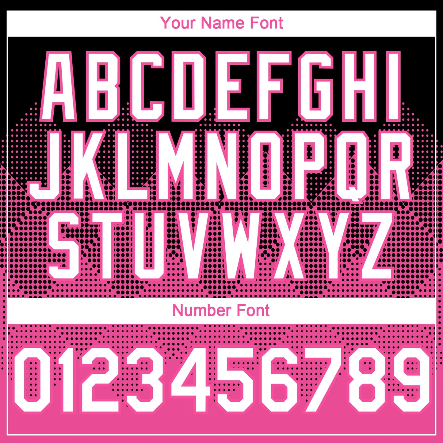 Custom Black White-Pink 3D Gradient Square Shape Authentic Baseball Jersey view 5