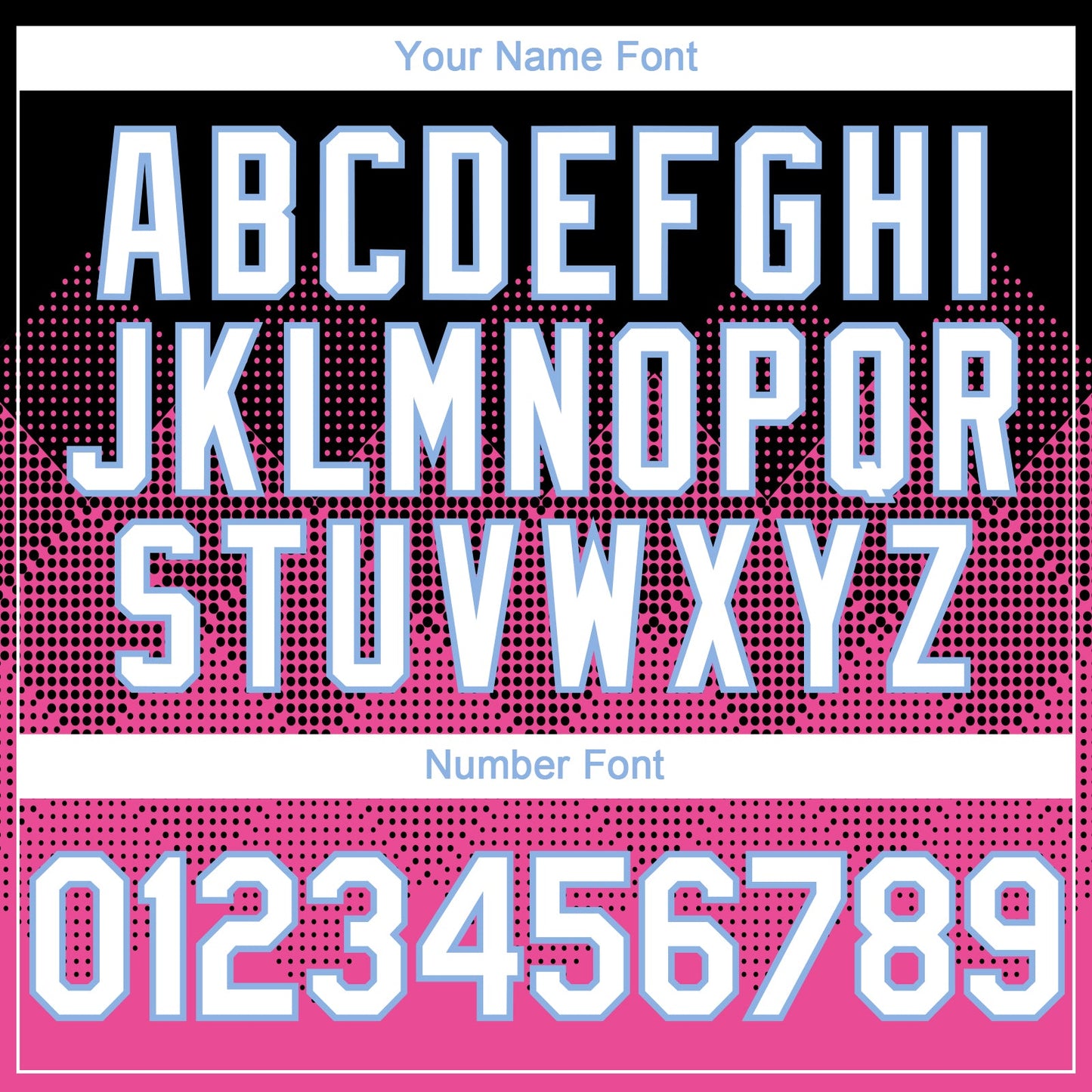 Custom Black White Pink-Light Blue 3D Gradient Square Shape Authentic Baseball Jersey view 5