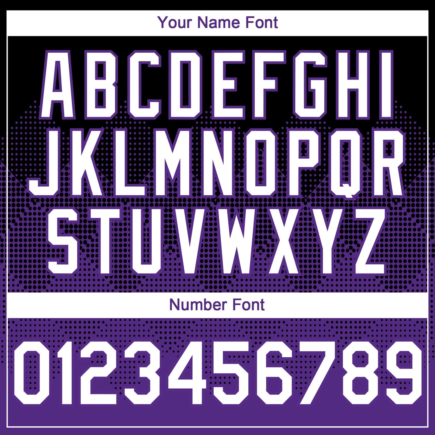 Custom Black White-Purple 3D Gradient Square Shape Authentic Baseball Jersey view 5
