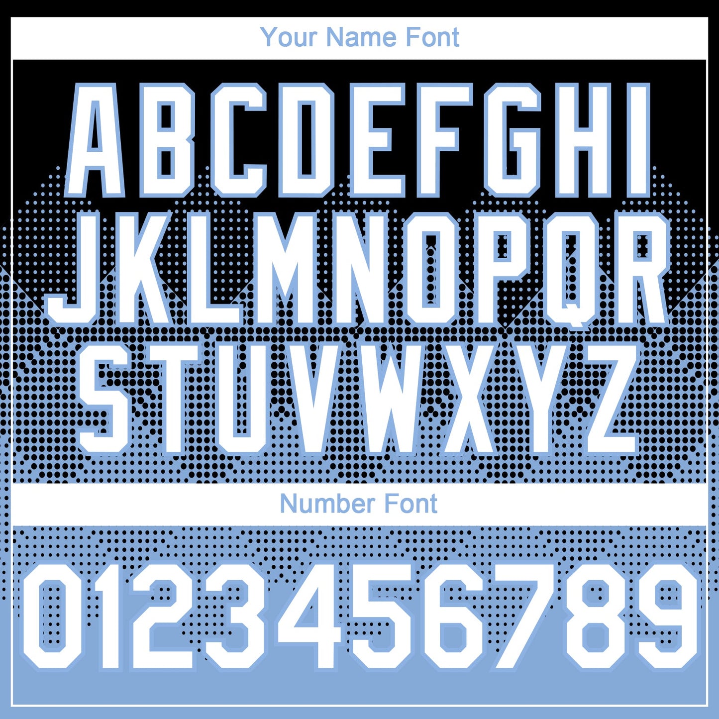 Custom Black White-Light Blue 3D Gradient Square Shape Authentic Baseball Jersey view 5