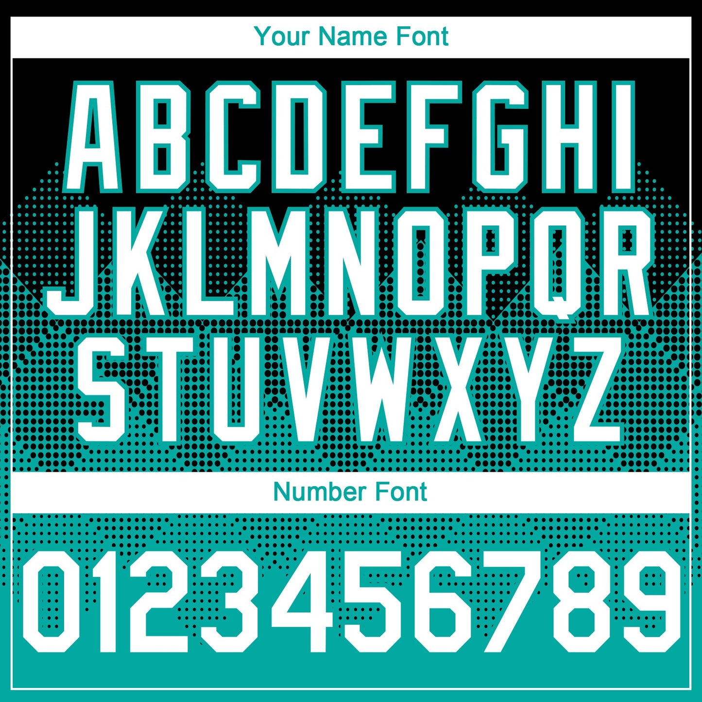 Custom Black White-Aqua 3D Gradient Square Shape Authentic Baseball Jersey view 5