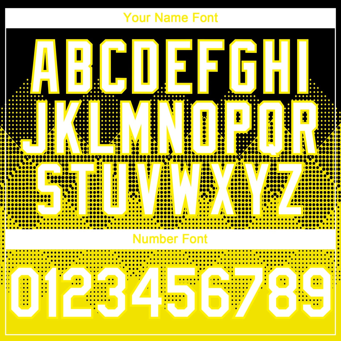 Custom Black Light Yellow 3D Gradient Square Shape Authentic Baseball Jersey view 5