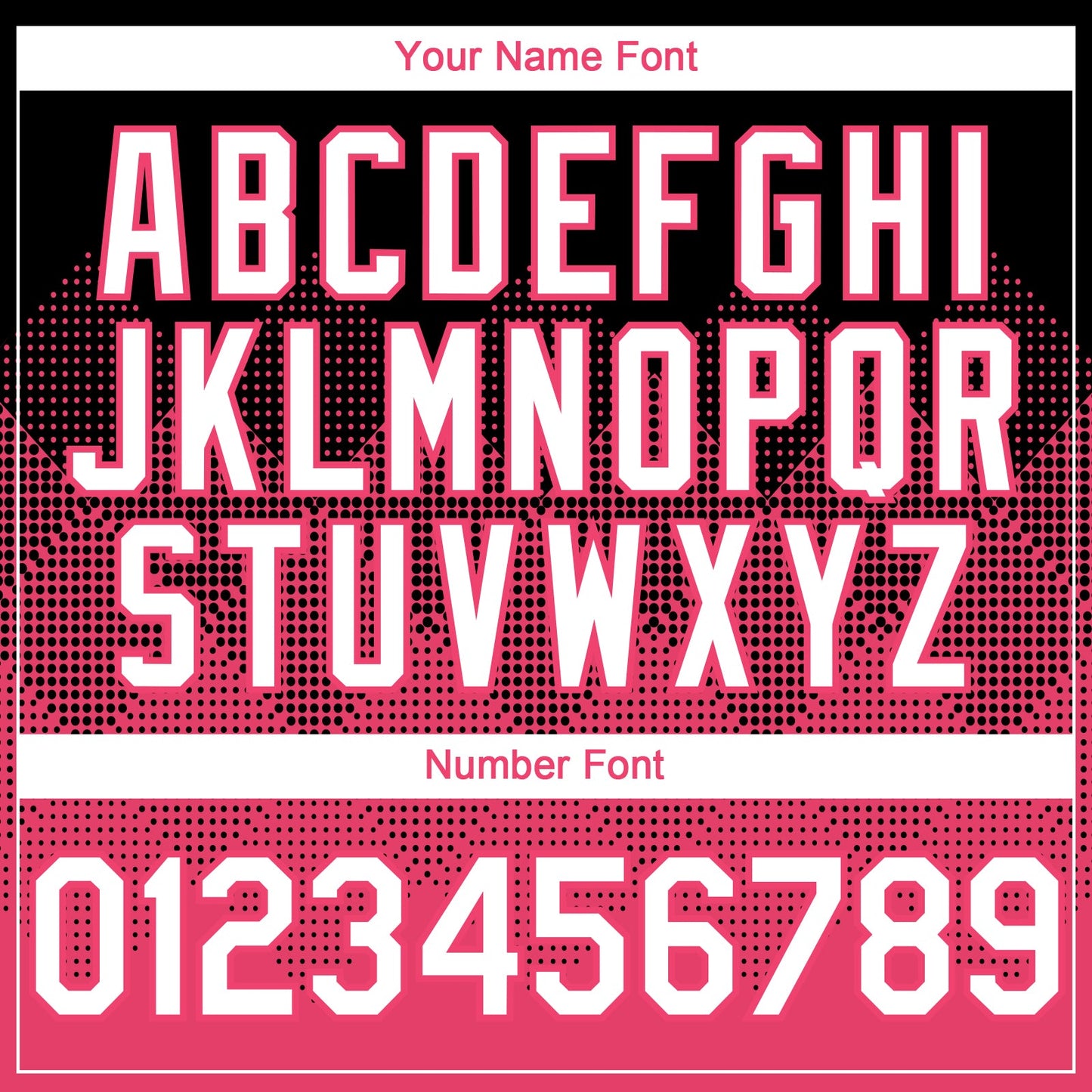 Custom Black White-Neon Pink 3D Gradient Square Shape Authentic Baseball Jersey view 5